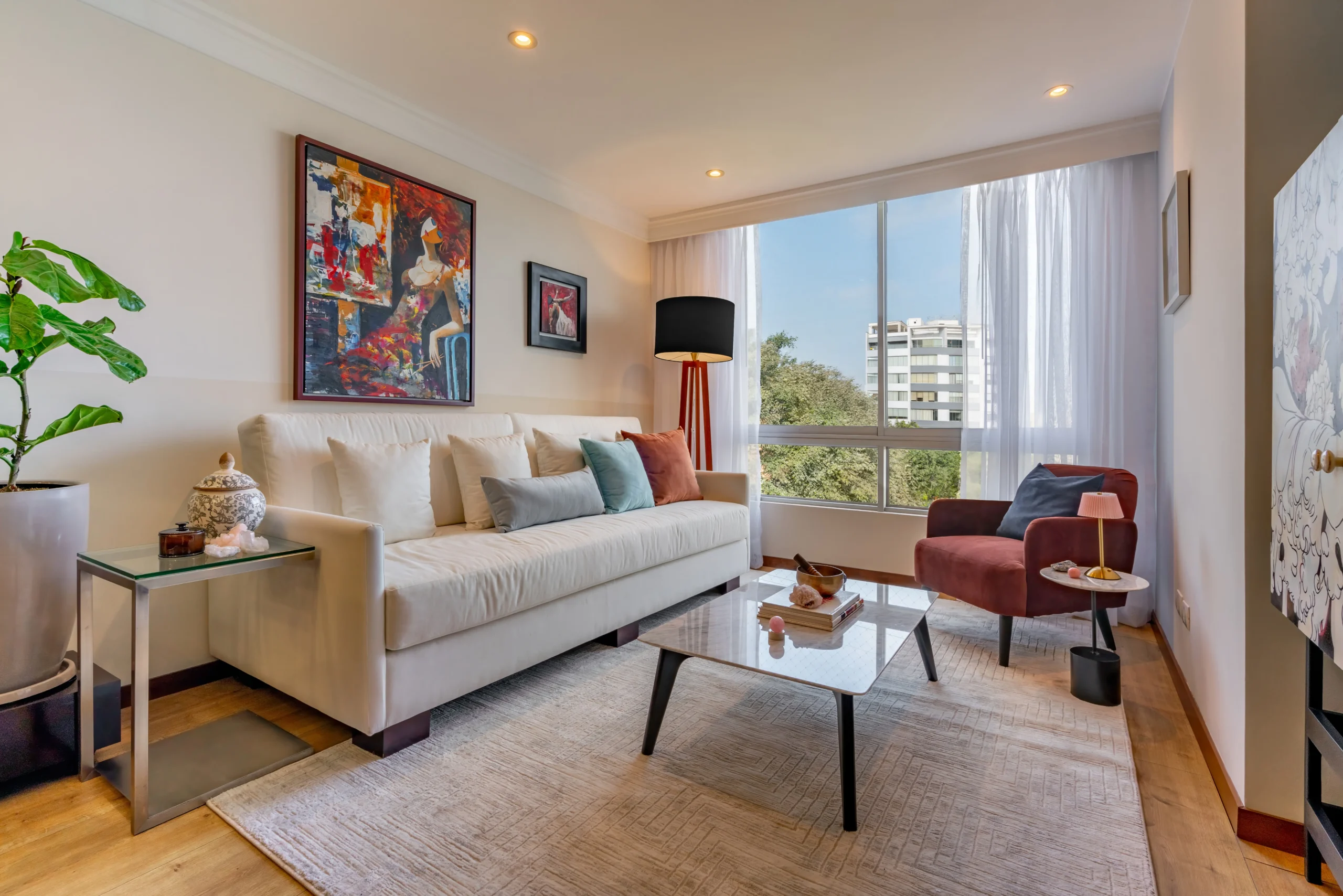 Boulevard – sala principal, diseño de interiores Lima