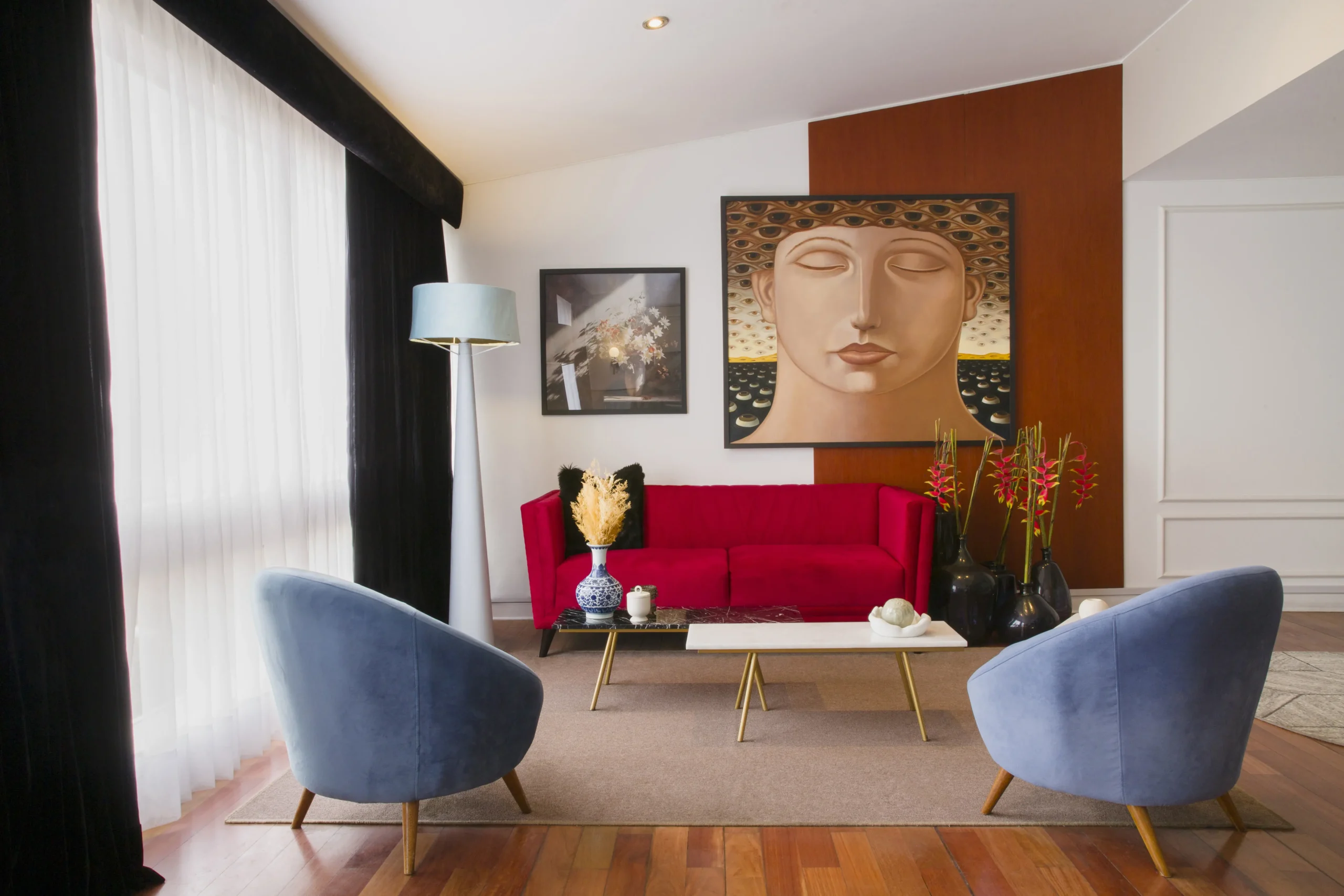 Fernando – sala principal, diseño de interiores Lima